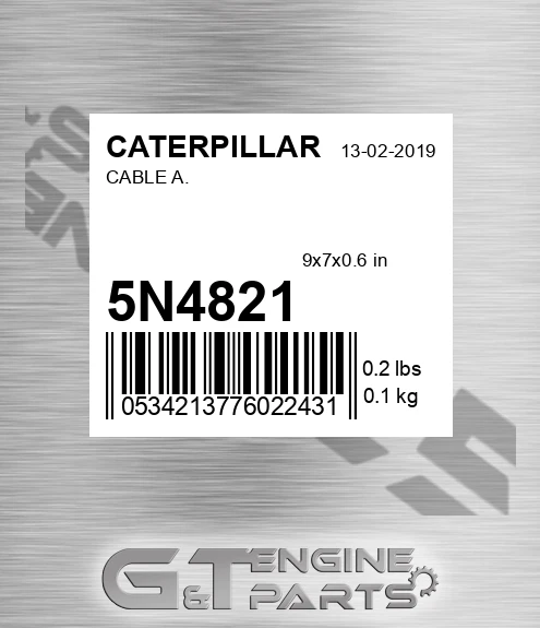 5N4821 Cable A.