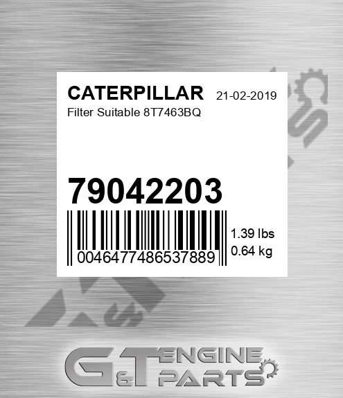 79042203 Filter Suitable 8t7463bq