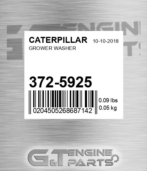 372-5925 Grower Washer