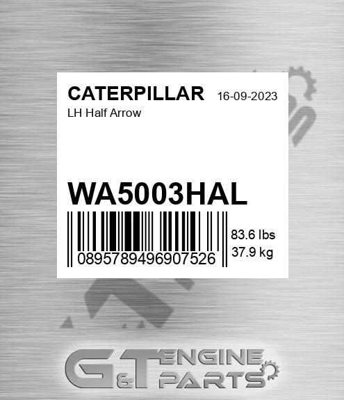 WA5003HAL Lh Half Arrow