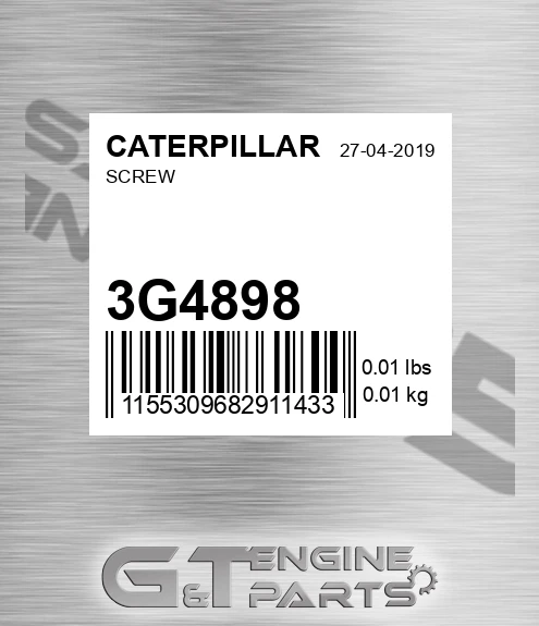 3G4898 Screw
