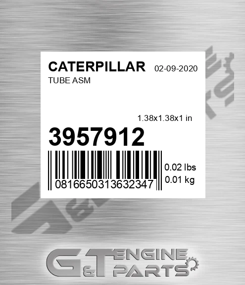 3957912 Tube Asm