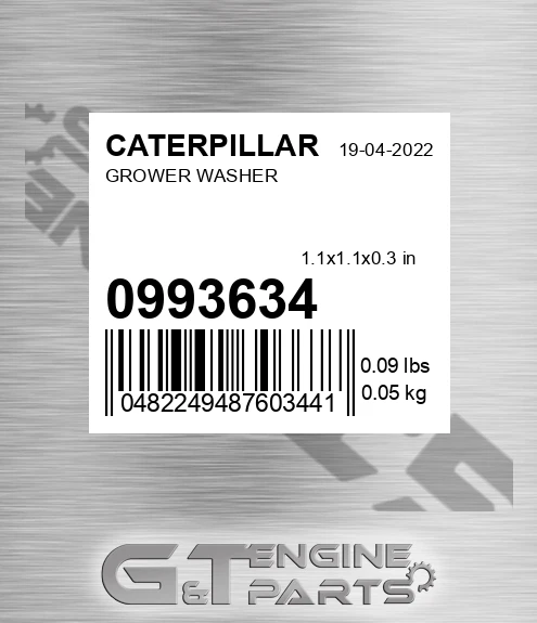099-3634 Grower Washer for CATERPILLAR