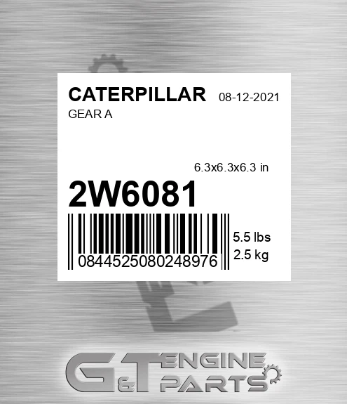 2W6081 Gear A