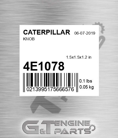 4E1078 CATERPILLAR Knob