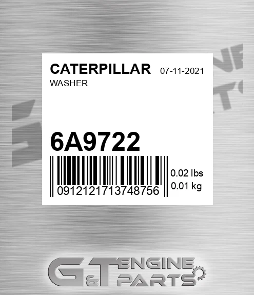 6A9722 Washer