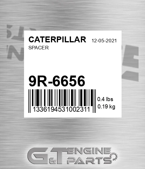 9R-6656 Spacer for CATERPILLAR