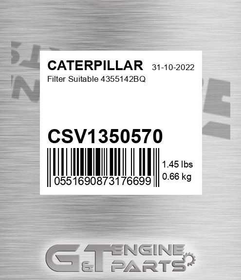 CSV1350570 Filter Suitable 4355142bq