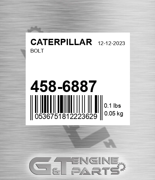 458-6887 Bolt