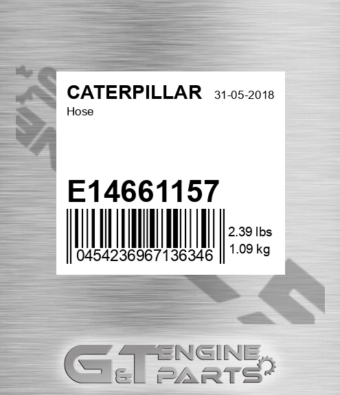 E14661157 Hose for CATERPILLAR