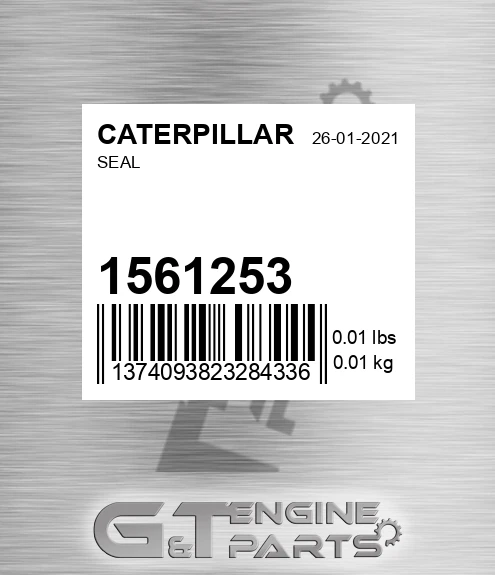 156-1253 Seal for CATERPILLAR