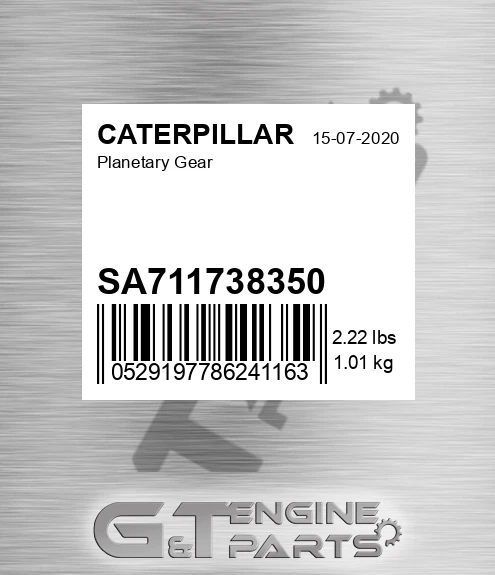 SA711738350 Planetary Gear