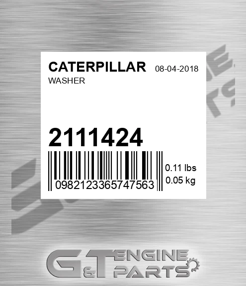 211-1424 Washer for CATERPILLAR