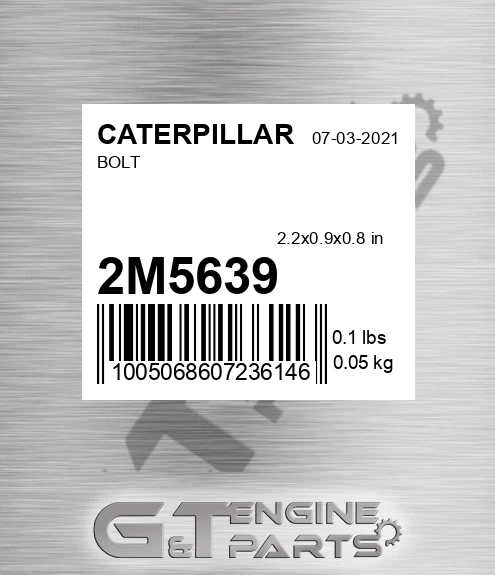 2M5639 Bolt
