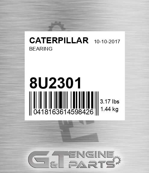 8U-2301 Bearing for CATERPILLAR