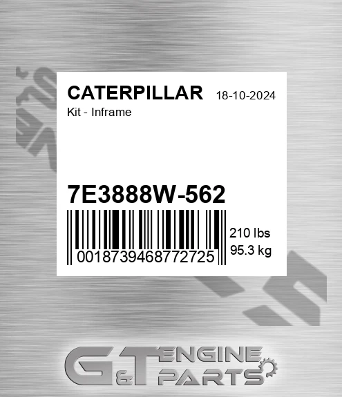 7E3888W-562 Kit - Inframe for CATERPILLAR