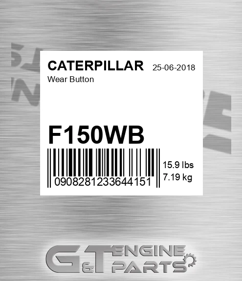 F150WB Wear Button for CATERPILLAR