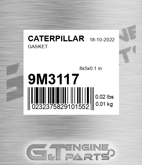 9M3117 Gasket