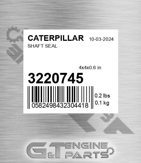 322-0745 Shaft Seal