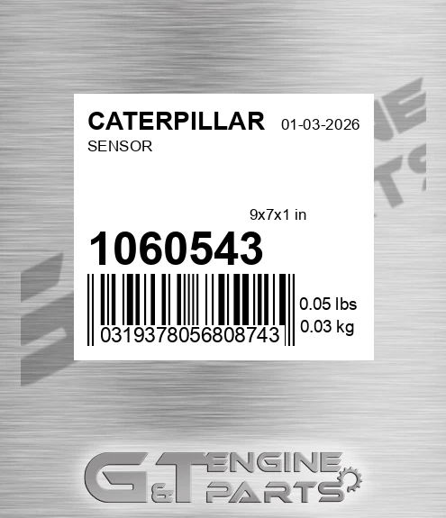 106-0543 Sensor for CATERPILLAR