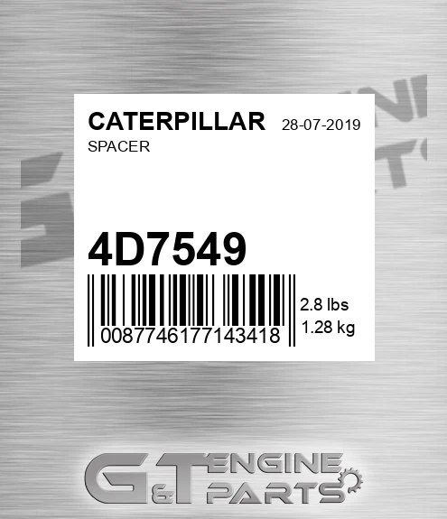 4D7549 Spacer
