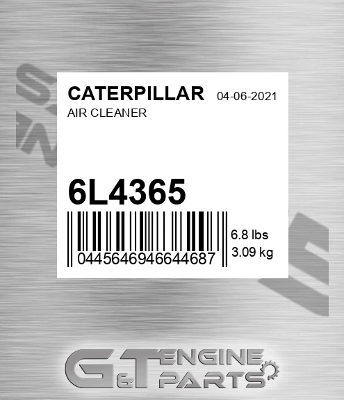 6L-4365 Air Cleaner for CATERPILLAR