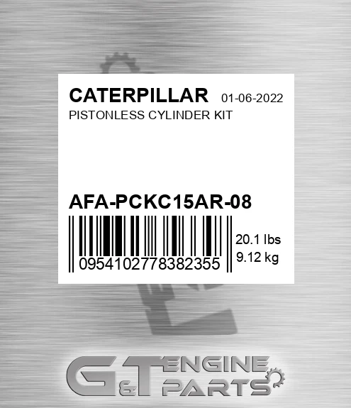 AFA-PCKC15AR-08 Pistonless Cylinder Kit