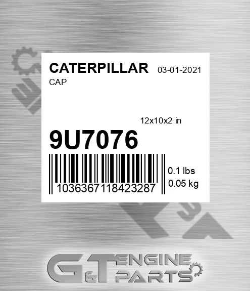 9U7076 Cap