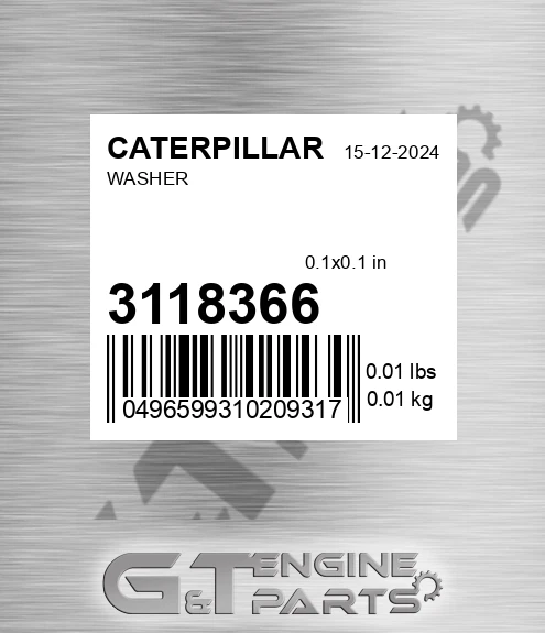 311-8366 Washer