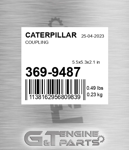 369-9487 CATERPILLAR Coupling