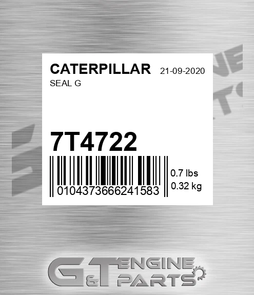 7T4722 Seal G