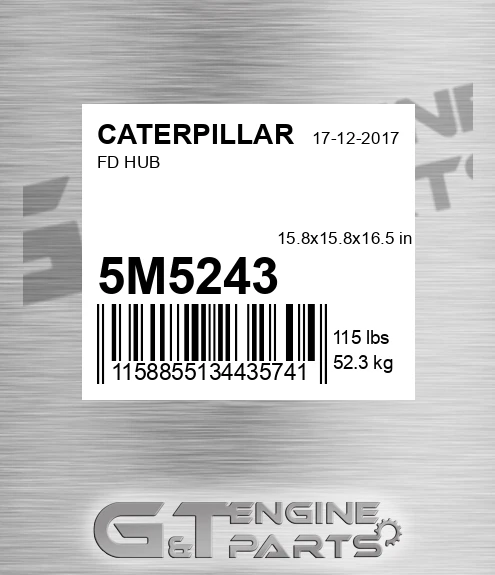 5M5243 Fd Hub