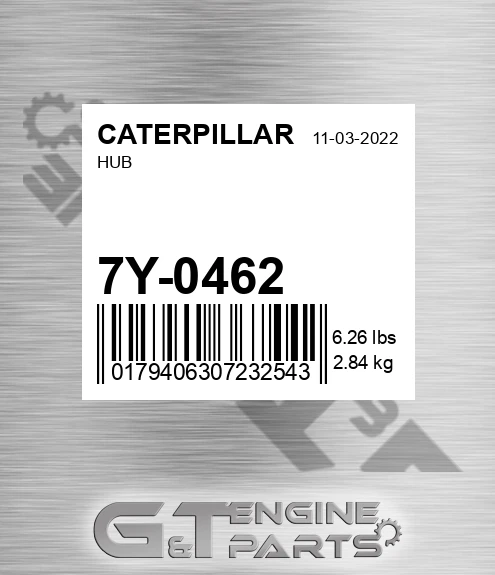 7Y-0462 Hub for CATERPILLAR