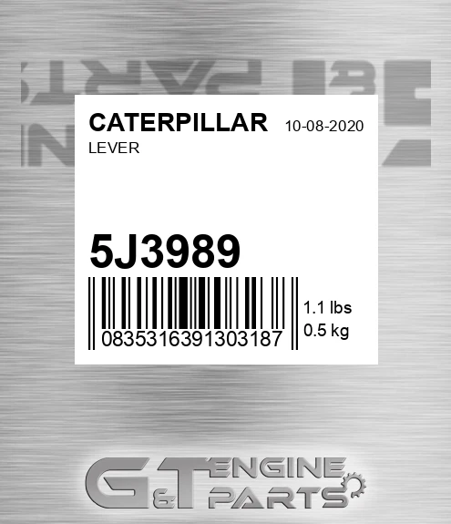 5J3989 Lever