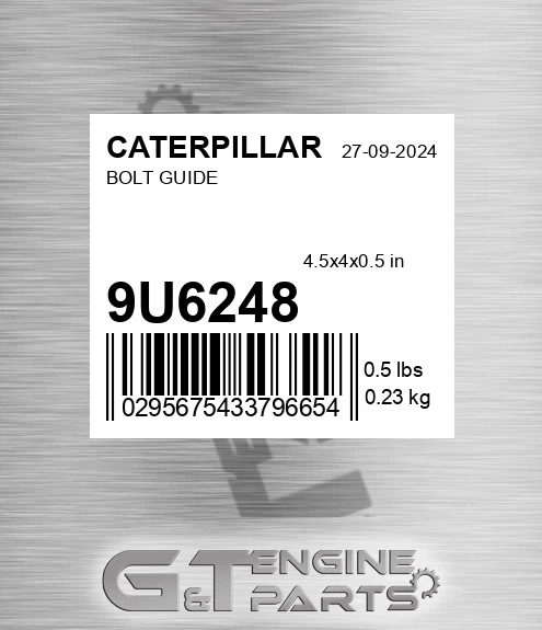 9U6248 Bolt Guide