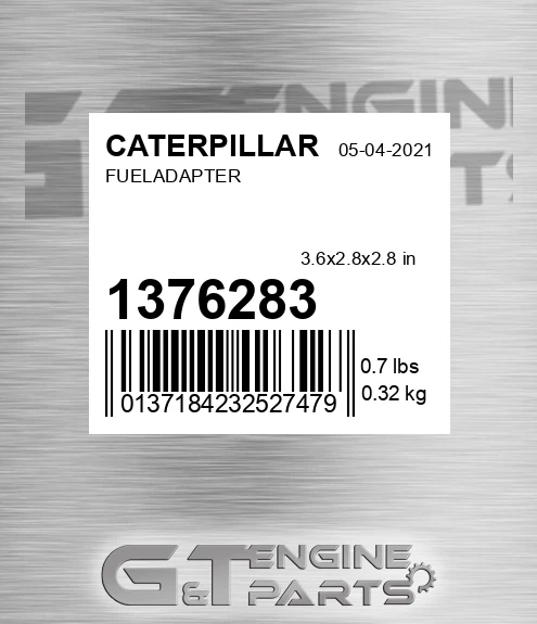 137-6283 Fueladapter for CATERPILLAR