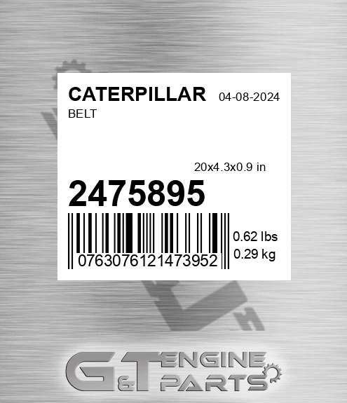 247-5895 Belt for CATERPILLAR
