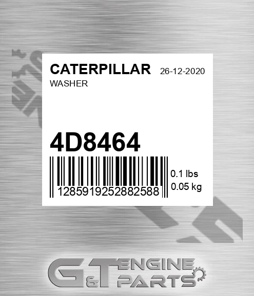 4D8464 CATERPILLAR Washer