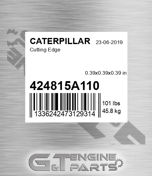 424815A110 Cutting Edge for CATERPILLAR