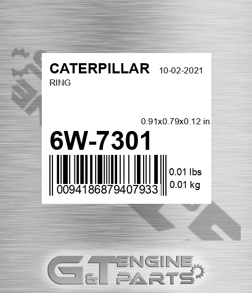 6W-7301 Ring for CATERPILLAR