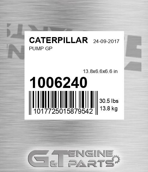 1006240 Pump Gp for CATERPILLAR