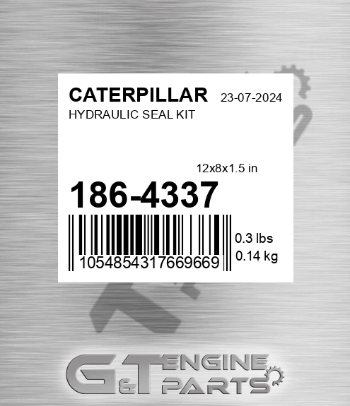186-4337 Hydraulic Seal Kit
