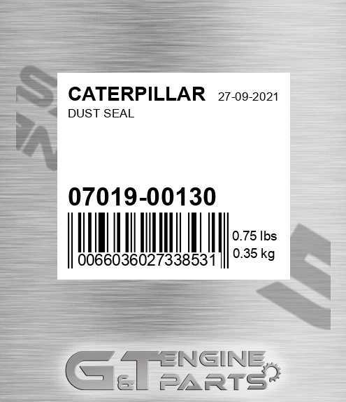 07019-00130 Dust Seal