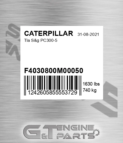 F4030800M00050 Tla S&g Pc300-5 for CATERPILLAR