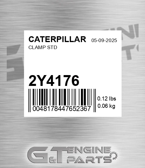2Y-4176 Clamp Std for CATERPILLAR