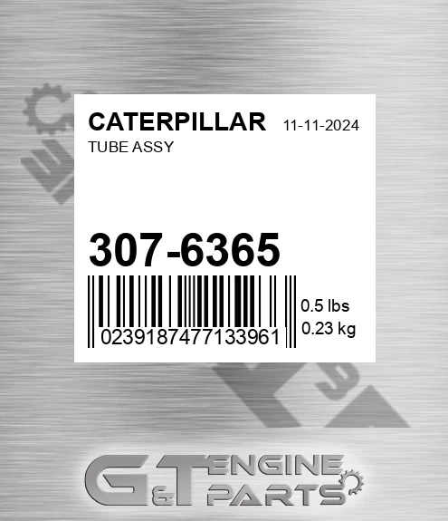 307-6365 Tube Assy for CATERPILLAR