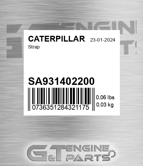 SA931402200 Strap for CATERPILLAR
