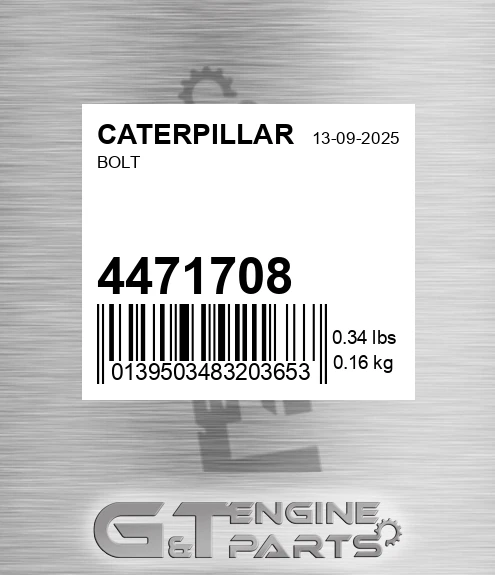447-1708 Bolt