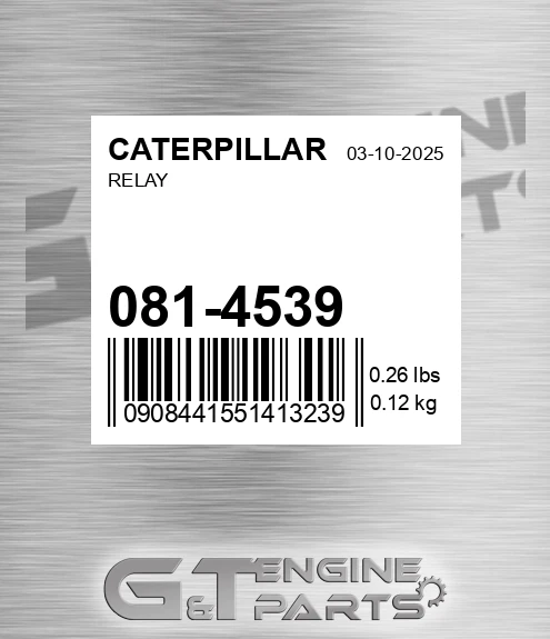 081-4539 Relay