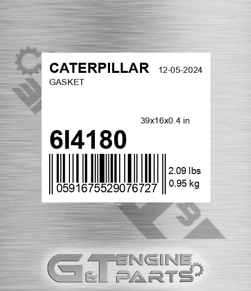 6I-4180 Gasket